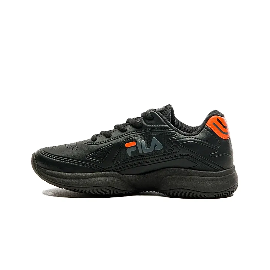 Imagen 2 de 5 de Zapatillas Fila Lugano 7.0 Kids-NEGRO/NARANJA