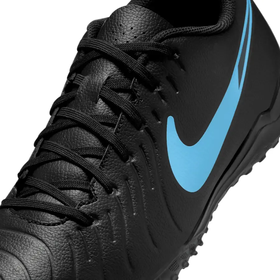 Imagen 6 de 8 de Botines Nike Tiempo Legend 10 Club Tf-NEGRO/CELESTE
