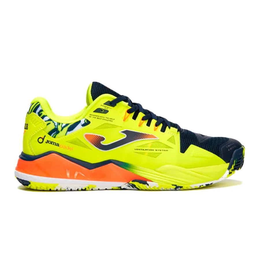 Imagen 0 de 6 de Zapatillas Joma Spin 2403-AMARILLO/NEGRO/NARANJA