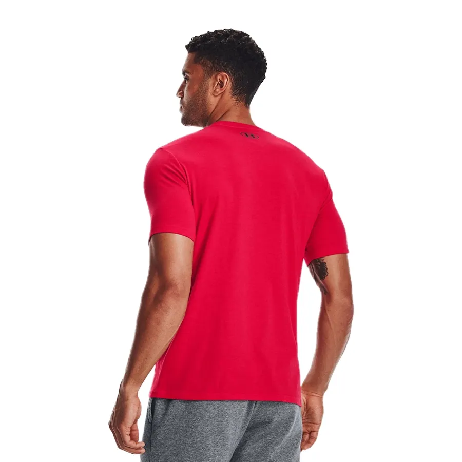 Imagen 1 de 3 de Remera Under Armour Boxed Sportstyle-ROJO