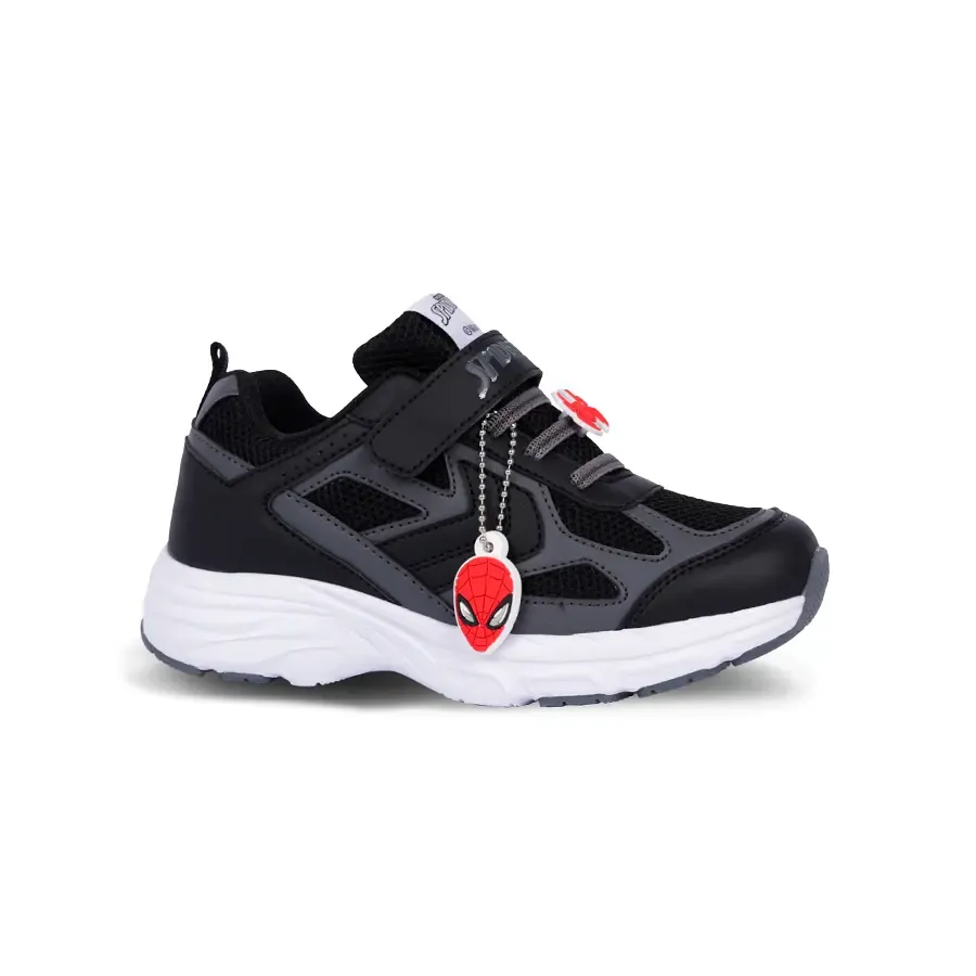Imagen 1 de 4 de Zapatillas Footy Spider-Man-NEGRO/GRAFITO