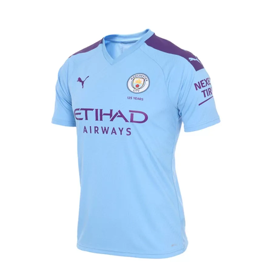 Imagen 1 de 3 de Camiseta Puma Manchester City Fc Home Jersey-CELESTE/VIOLETA
