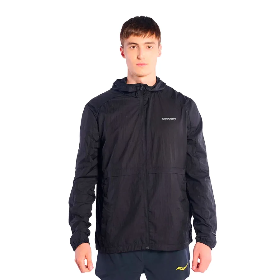 Imagen 0 de 8 de Campera Saucony Triumph Packaway-NEGRO