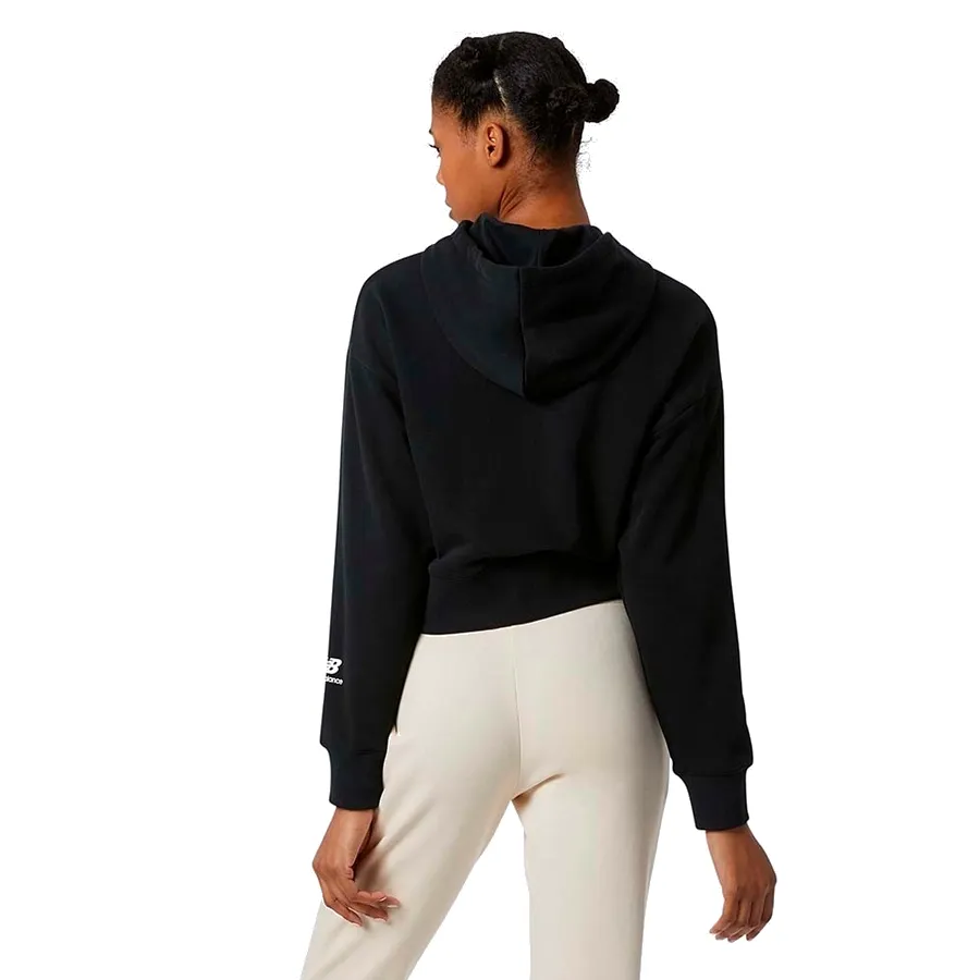 Imagen 3 de 4 de Buzo New Balance Essentials Celebrate Fleece-NEGRO/AMARILLO/ROSA/CELESTE