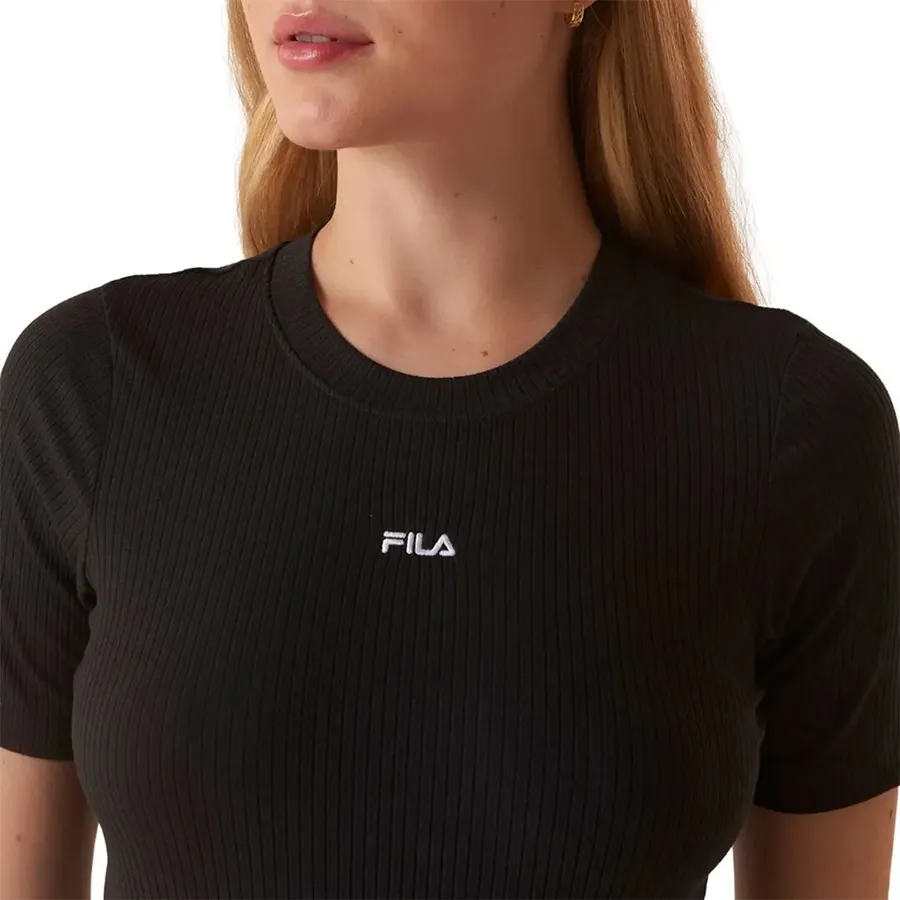 Imagen 2 de 4 de Remera Fila Essentials Candelada-NEGRO
