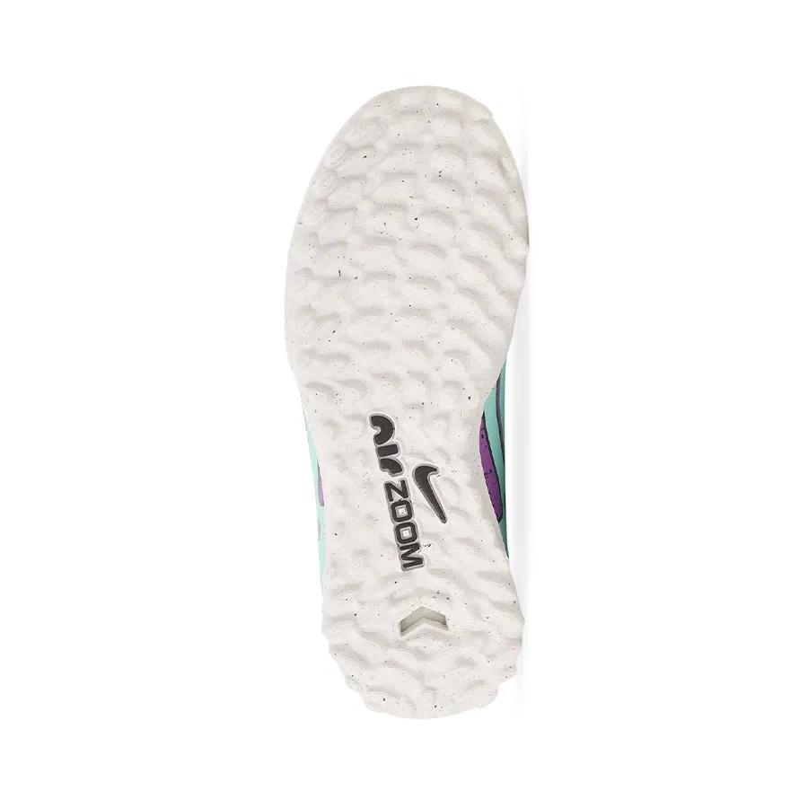 Imagen 3 de 5 de Botines Nike Zoom Superfly 9 Academy TF-AQUA/VIOLETA/NEGRO