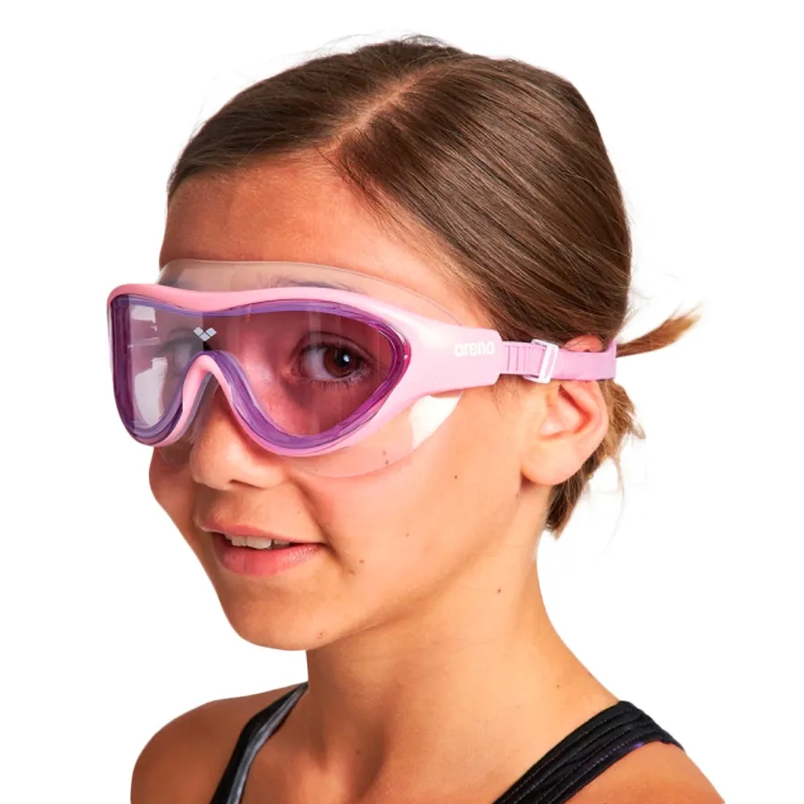 Imagen 3 de 4 de Antiparras Arena The One Mask Junior-ROSA/VIOLETA