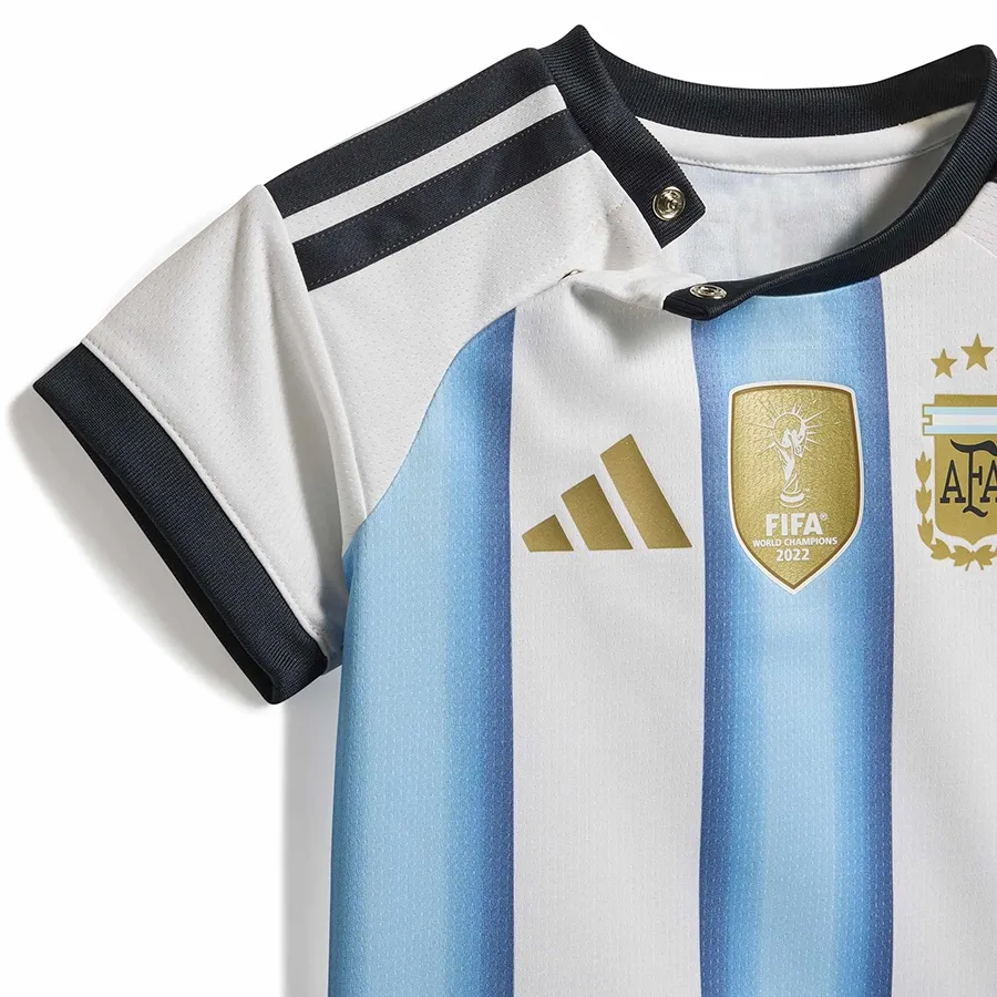 Imagen 4 de 7 de Conjunto adidas Uniforme titular AFA 26-BLANCO/AZUL/CELESTE