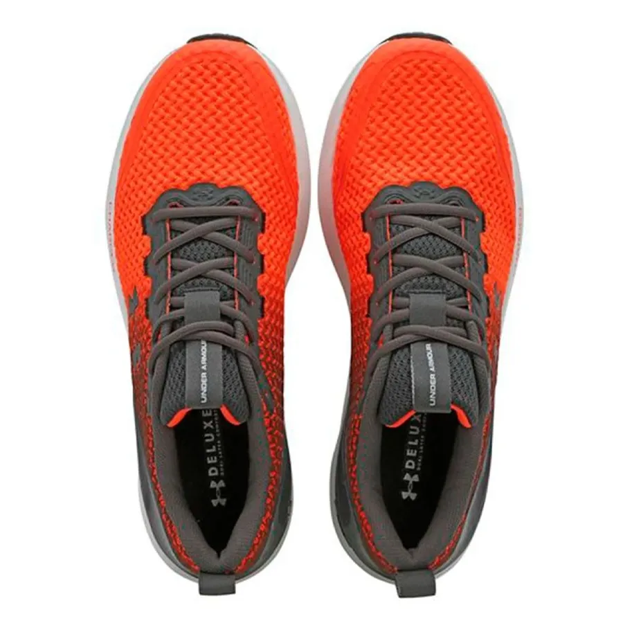 Imagen 3 de 5 de Zapatillas Under Armour Charged Prompt-NARANJA/GRAFITO