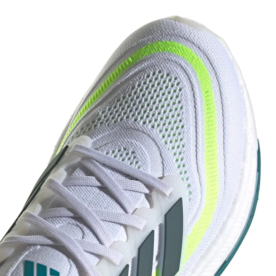 Imagen 6 de 7 de Zapatillas adidas Ultraboost Light-BLANCO/AMARILLO FLUOR/CELESTE