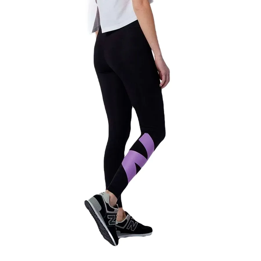Imagen 1 de 3 de Calza New Balance Athletics Energy-NEGRO/VIOLETA