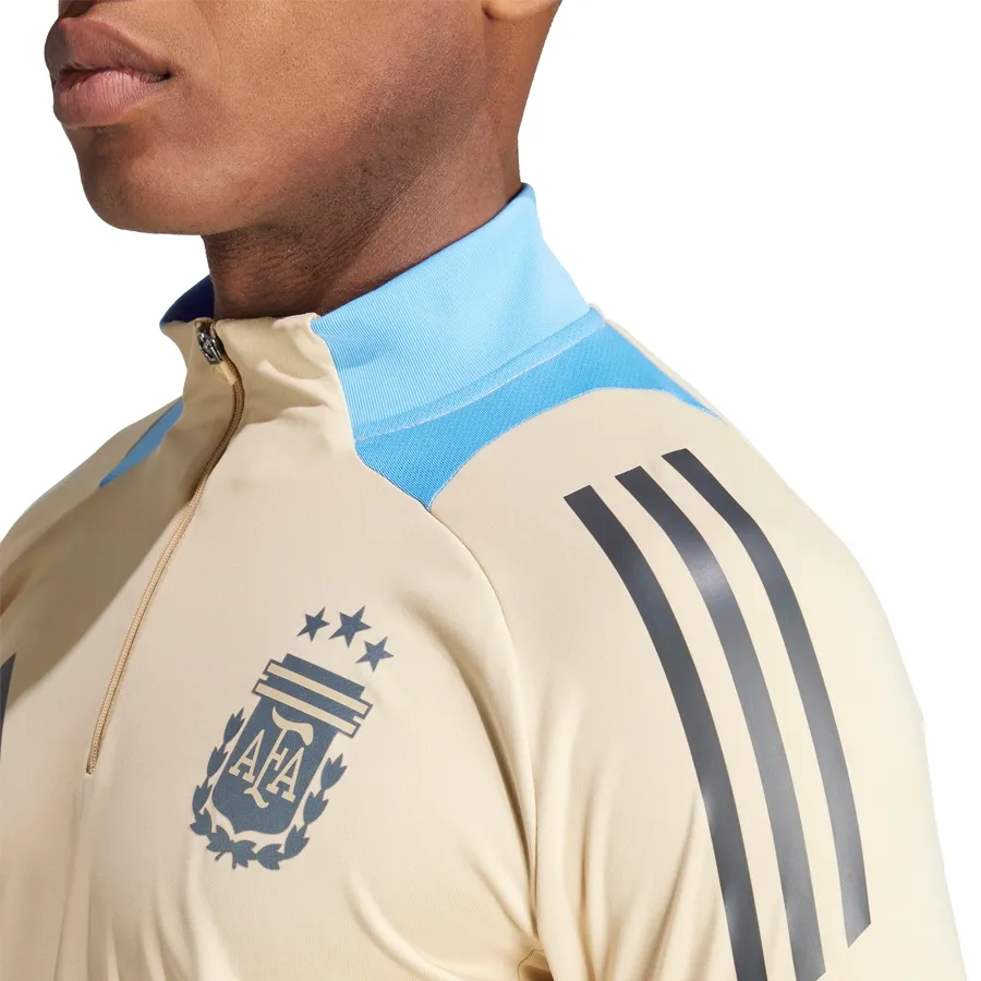 Imagen 4 de 6 de Buzo adidas Entrenamiento Afa-CRUDO/CELESTE