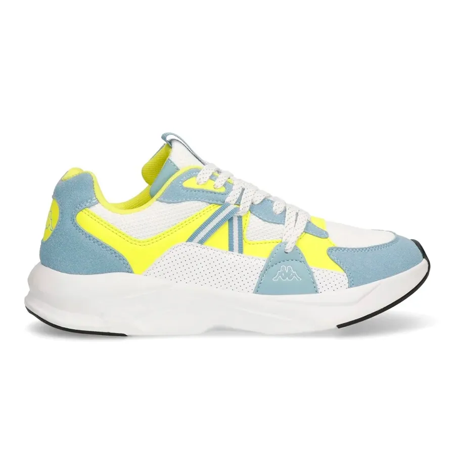 Imagen 4 de 5 de Zapatillas Kappa Logo Holborn-CELESTE/AMARILLO FLUOR/BLANCO