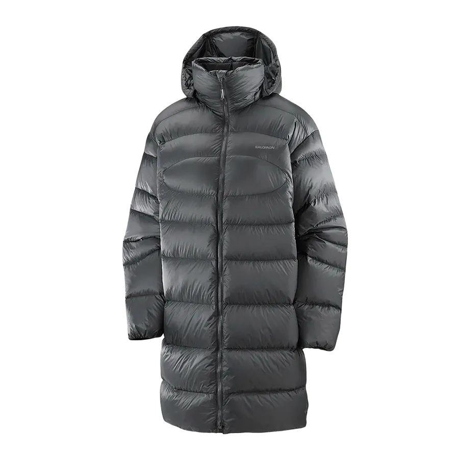 Imagen 2 de 7 de Campera Salomon Outline Nov Mid Down-NEGRO