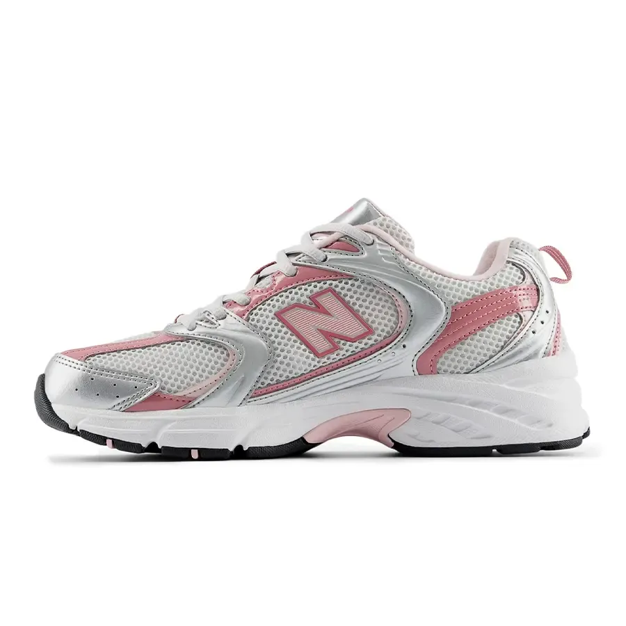 Imagen 2 de 6 de Zapatillas New Balance 530-BLANCO/PLATA/ROSA