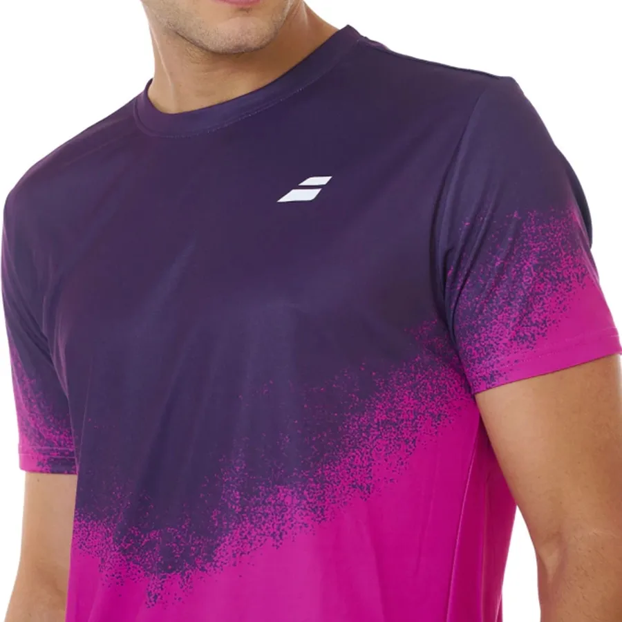 Imagen 3 de 4 de Remera Babolat Reflex-PURPURA/FUCSIA