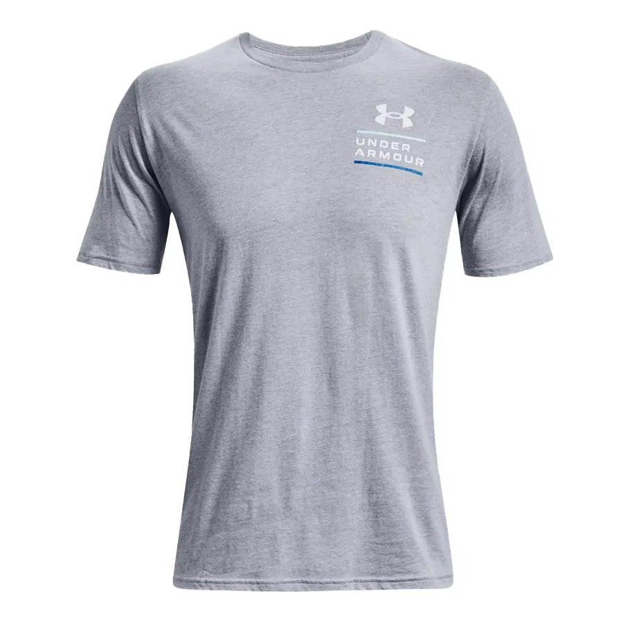 Imagen 0 de 5 de Remera Under Armour Od Horizon-GRIS/AZUL
