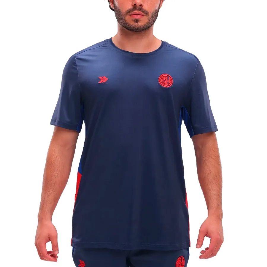 Imagen 0 de 3 de Remera Atomik De Salida San Lorenzo 25/26-MARINO