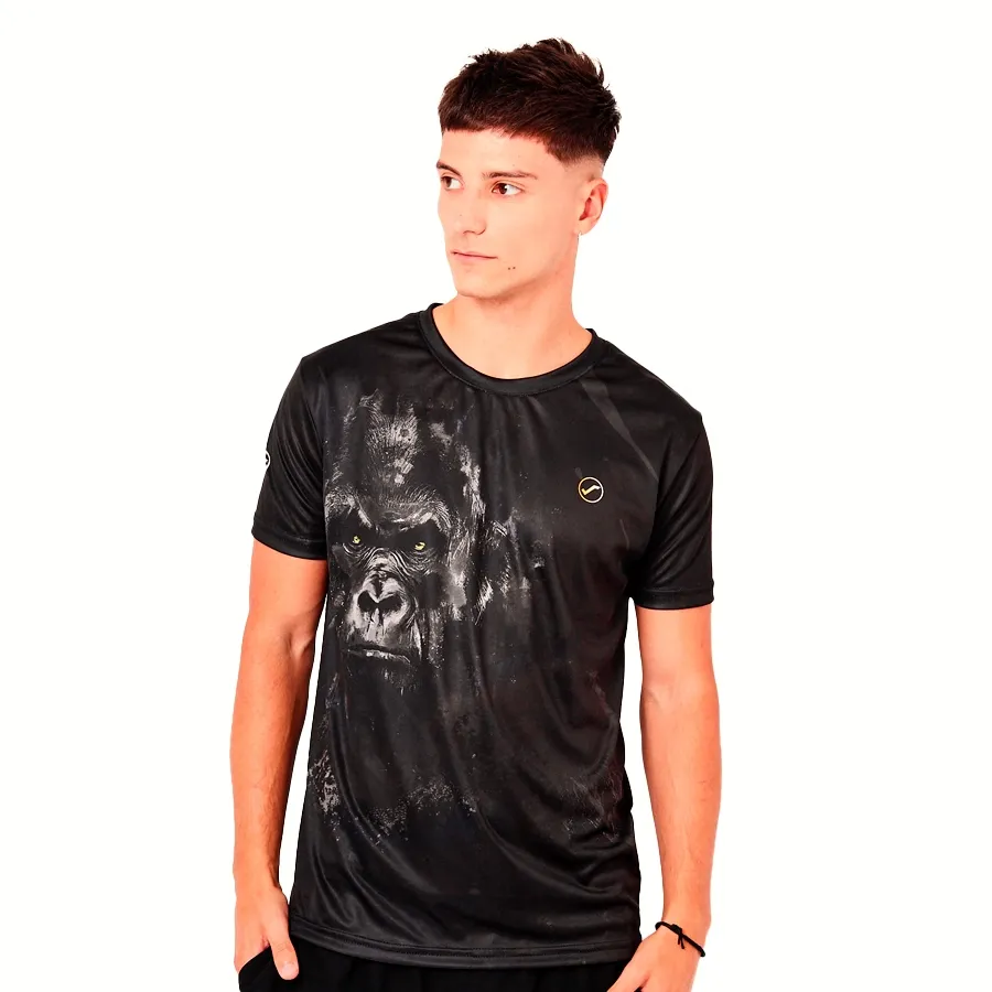 Imagen 0 de 4 de Remera Snauwaert Gorilla-NEGRO