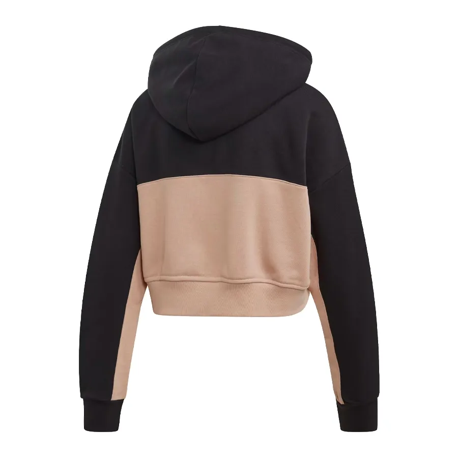 Imagen 1 de 3 de Buzo adidas originals Cropped Hoodie-NEGRO/ROSA