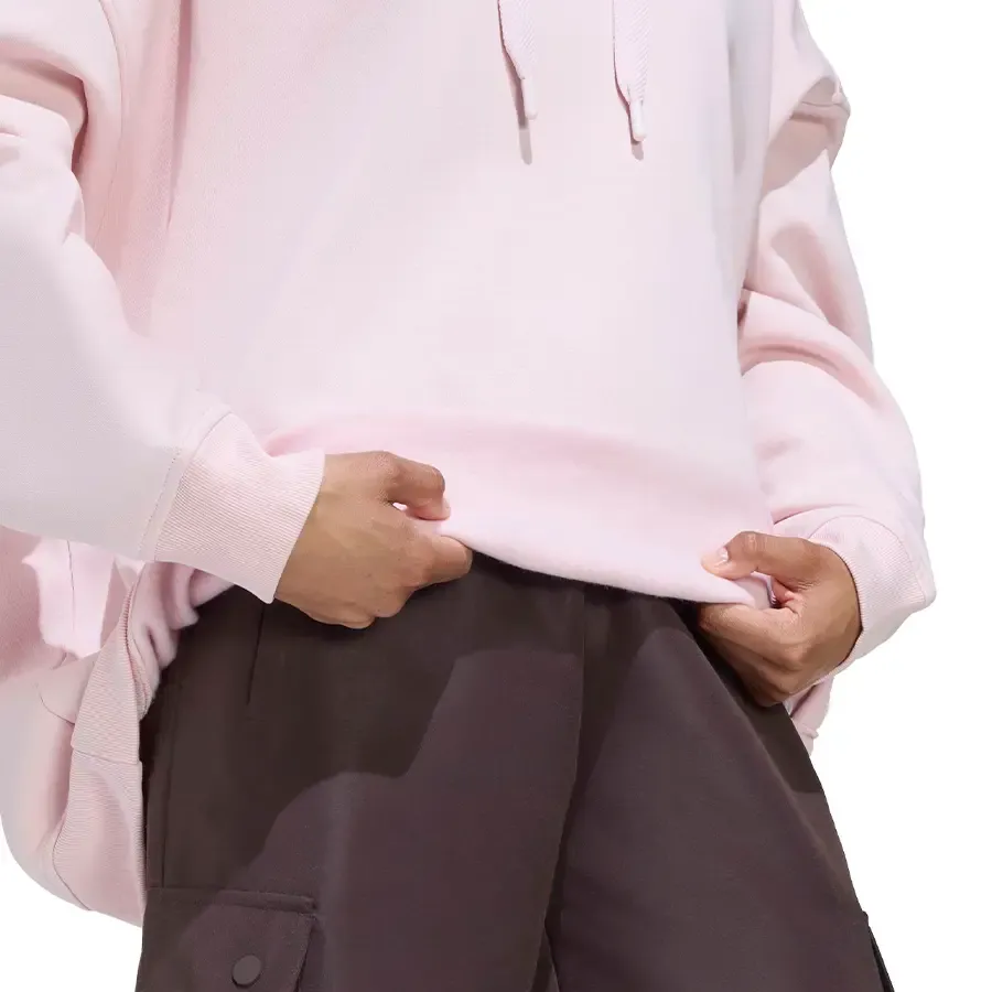 Imagen 4 de 5 de Buzo adidas originals Essentials Linear Oversize-ROSA VIEJO