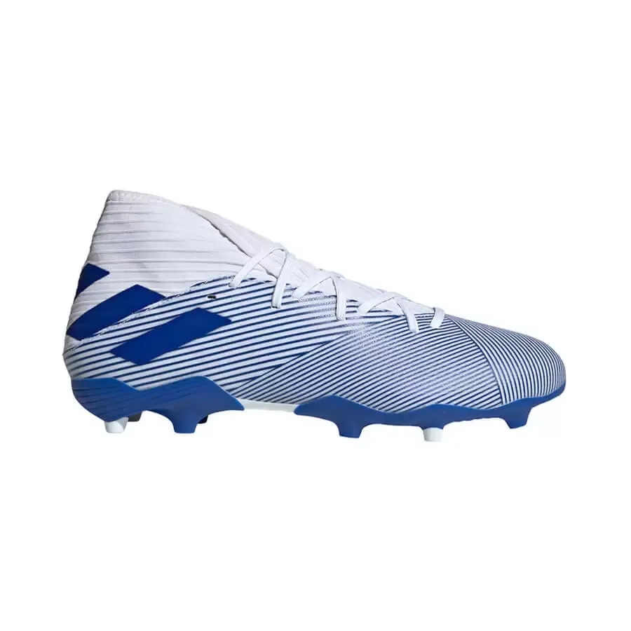 Imagen 3 de 5 de Botines adidas Nemeziz 19.3 Fg-BLANCO/AZUL