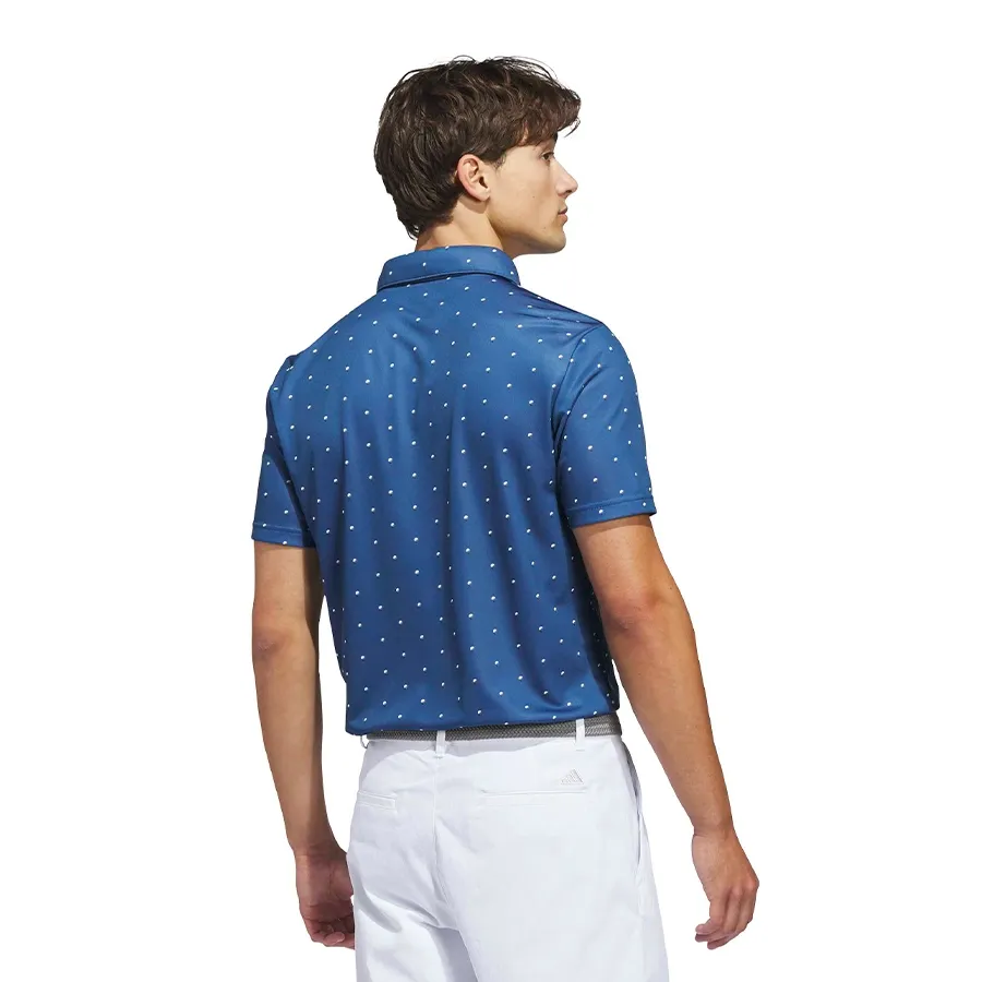Imagen 1 de 5 de Polo adidas Performance Printed-AZUL