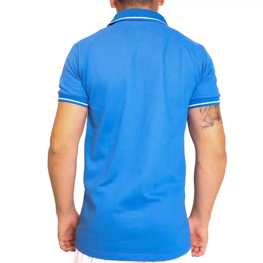 Imagen 2 de 4 de Remera Fiume Sport Chomba De Salida Polo Godoy Cruz-AZUL
