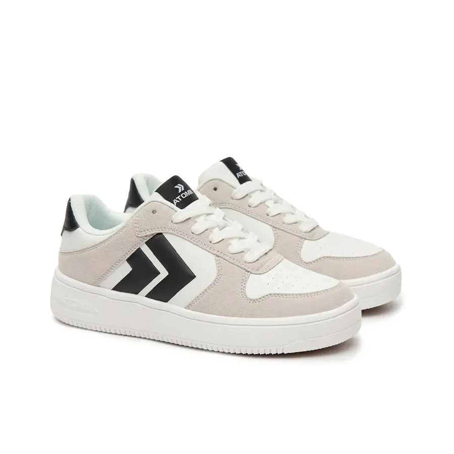 Imagen 1 de 8 de Zapatillas Atomik Fairfaxx Suede-BLANCO/GRIS/NEGRO