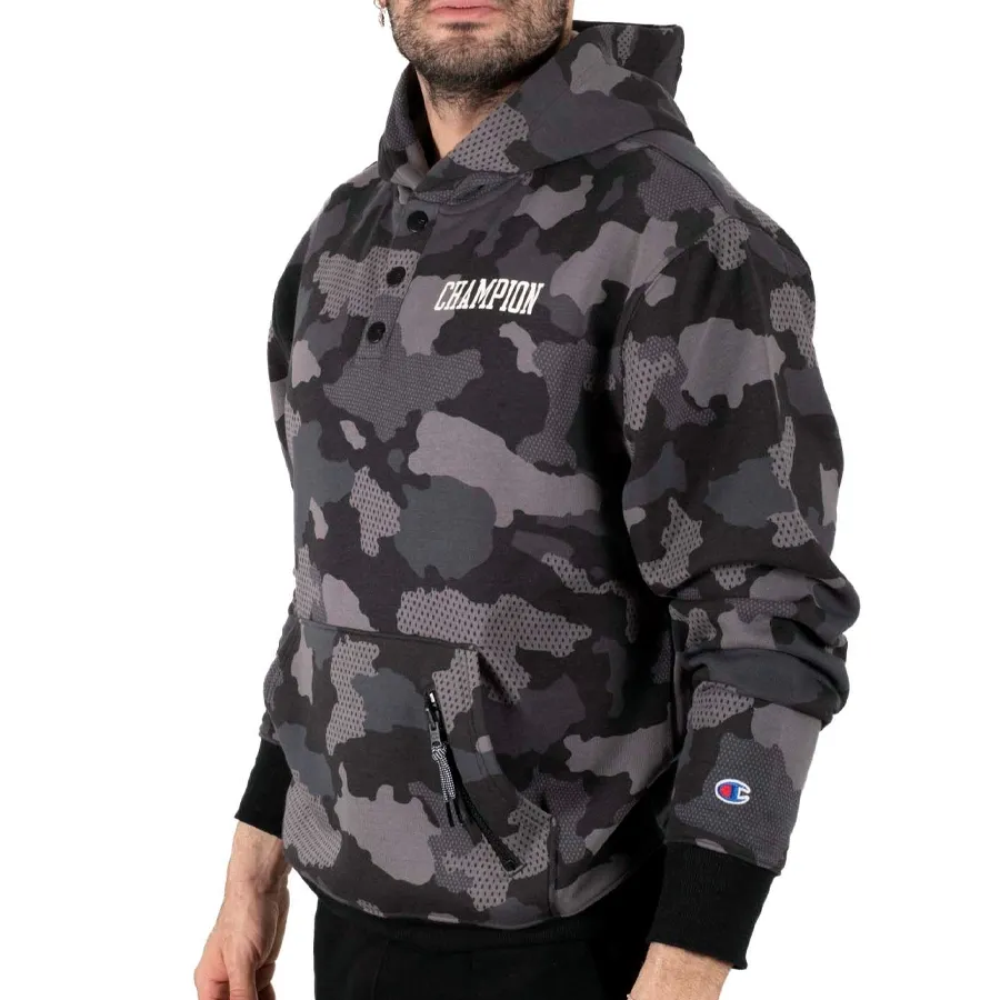 Imagen 1 de 4 de Buzo Champion Con Capucha-CAMUFLADO/NEGRO