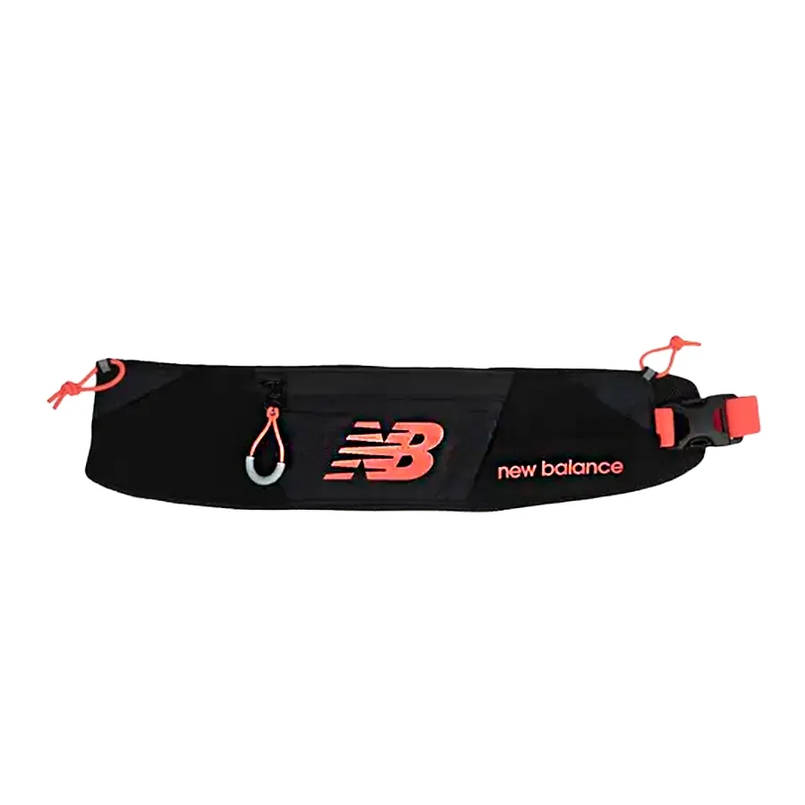 Imagen 0 de 3 de Riñonera New Balance Running Belt-NEGRO/NARANJA FLUOR