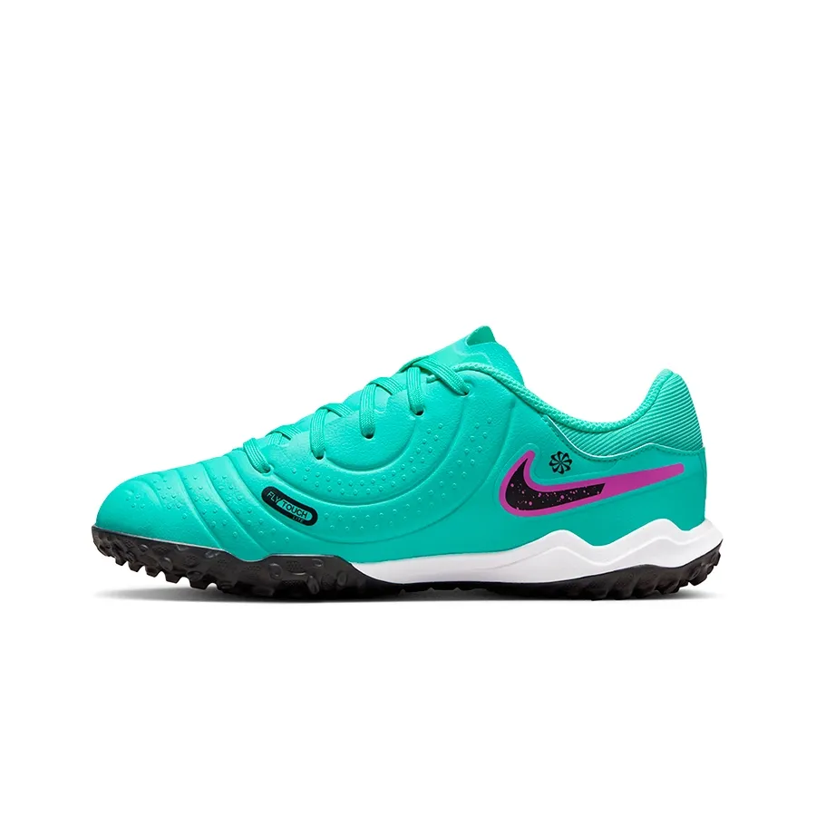 Imagen 1 de 5 de Botines Nike Tiempo Legend 10 Academy Tf-AQUA/VIOLETA/NEGRO