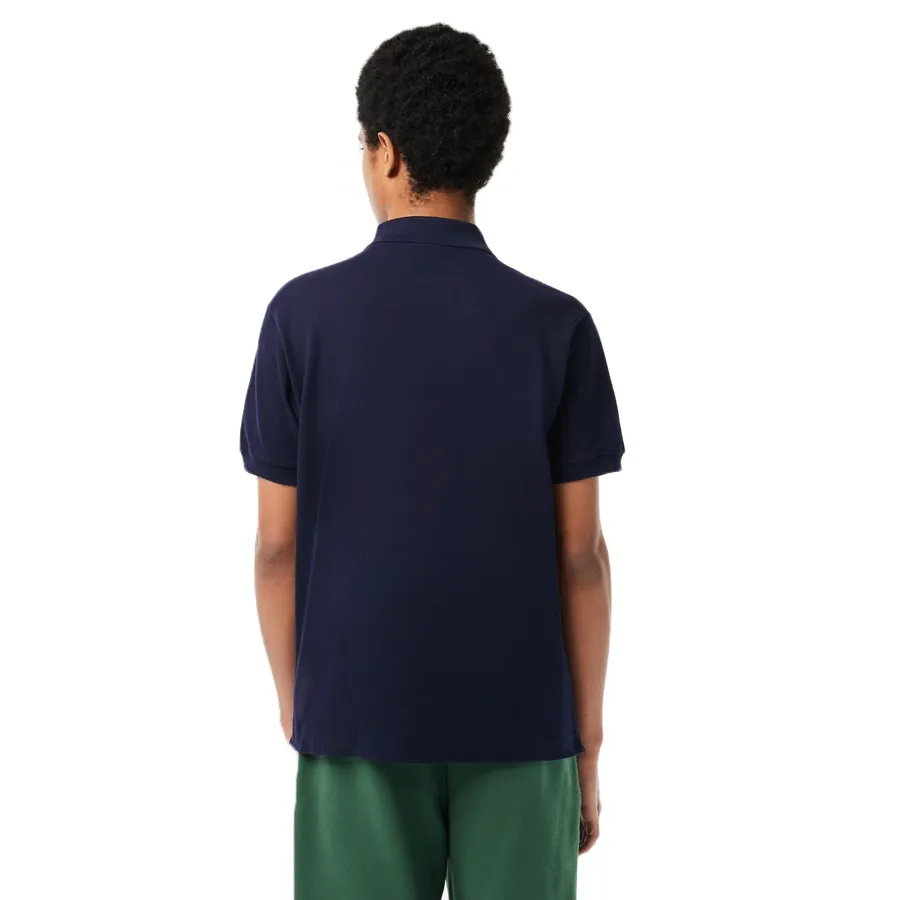 Imagen 3 de 7 de Remera Lacoste Chemise Col Bord-MARINO