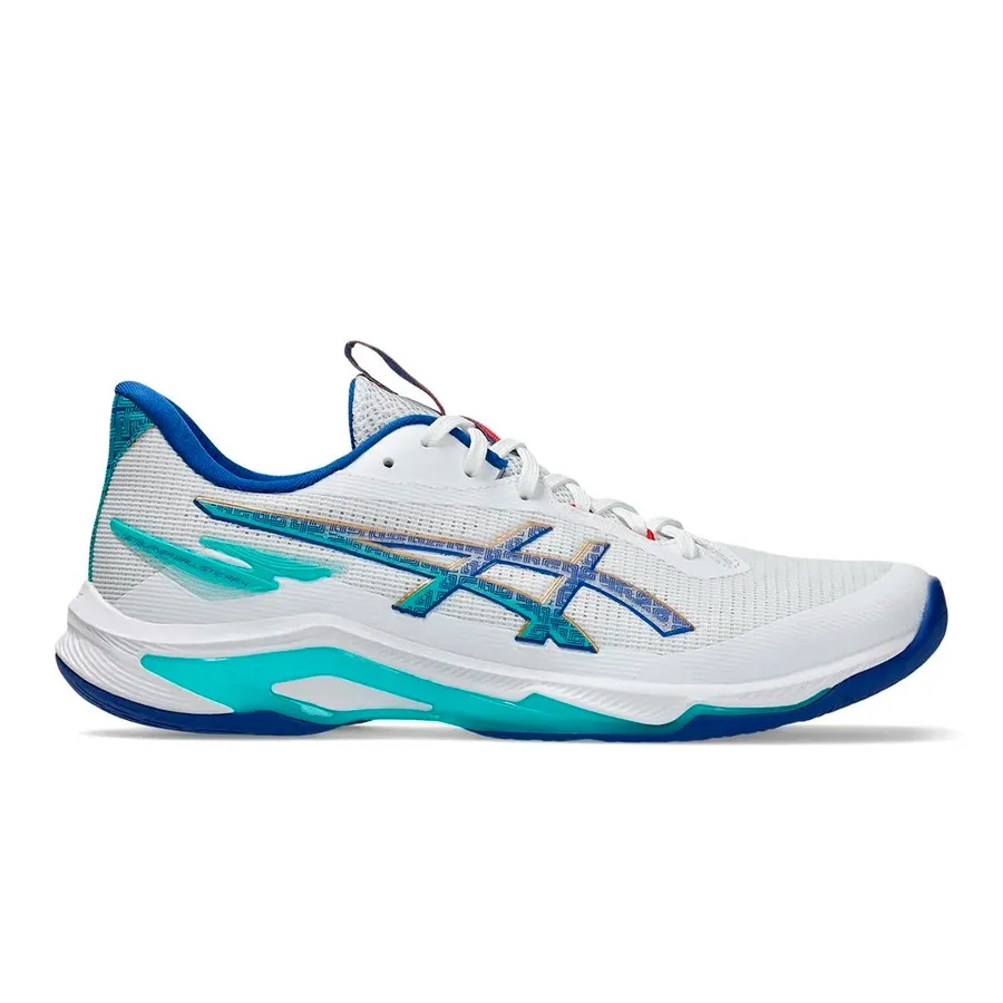 Imagen 0 de 7 de Zapatillas Asics Netburner Ballistic Ff Mt 4-BLANCO/CELESTE