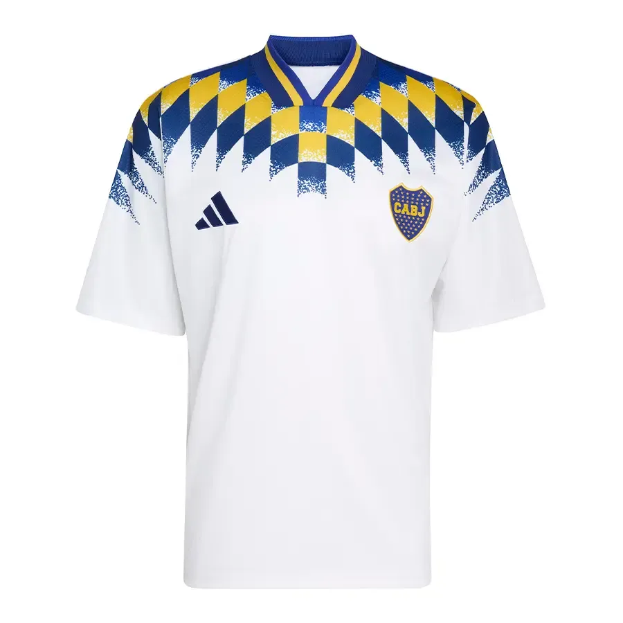 Imagen 2 de 6 de Camiseta adidas Stadium Boca Juniors-BLANCO/AZUL/AMARILLO