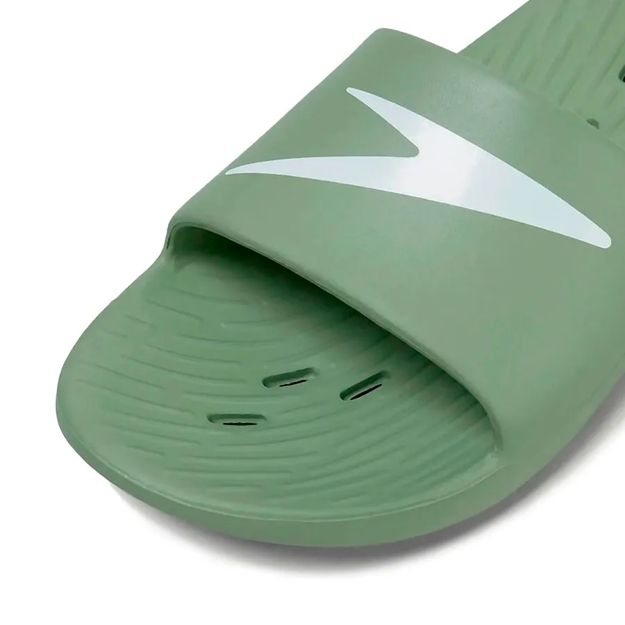 Imagen 2 de 4 de Sandalias Speedo Speed Slide-VERDE OLIVA/BLANCO