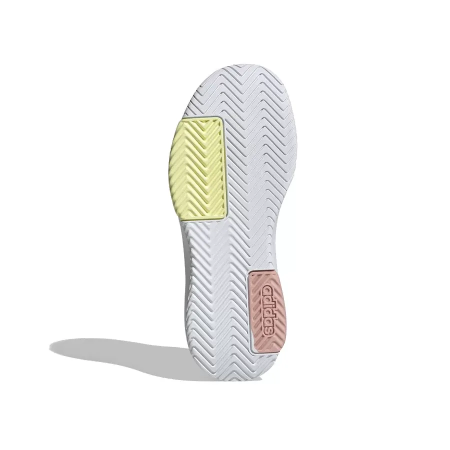 Imagen 3 de 6 de Zapatillas adidas Courtsmash-BLANCO/ROSA