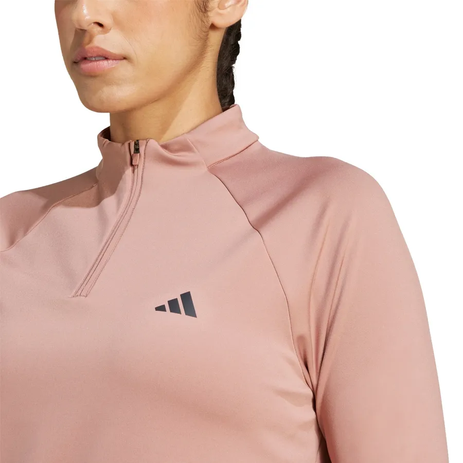 Imagen 4 de 5 de Buzo adidas Tr-Es 1/4 Zip-NUDE