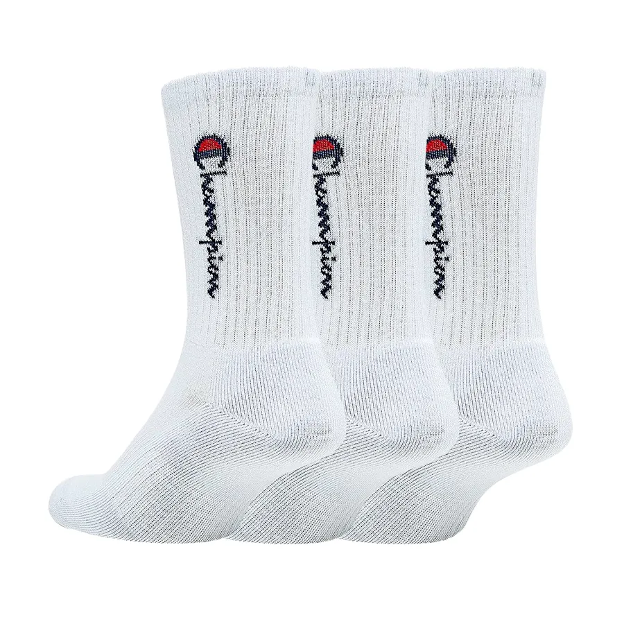 Imagen 1 de 2 de Medias Champion Pack X 3 Crew-BLANCO
