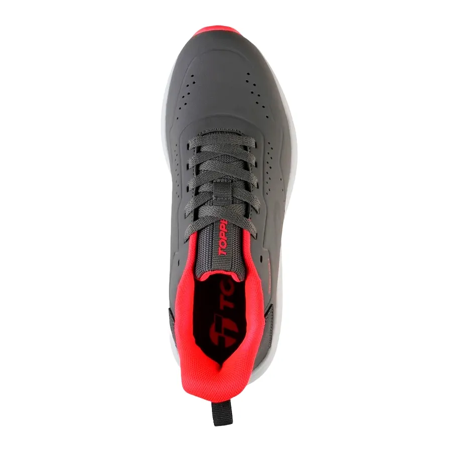 Imagen 3 de 4 de Zapatillas Topper Strong Pace 4 Cs-GRAFITO/SALMON