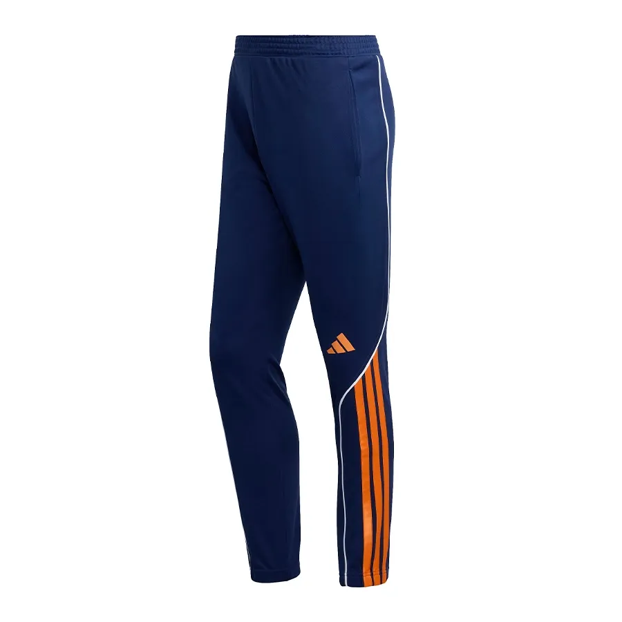 Imagen 4 de 7 de Conjunto adidas Deportivo 3 Stripes Stadium-MARINO/NARANJA