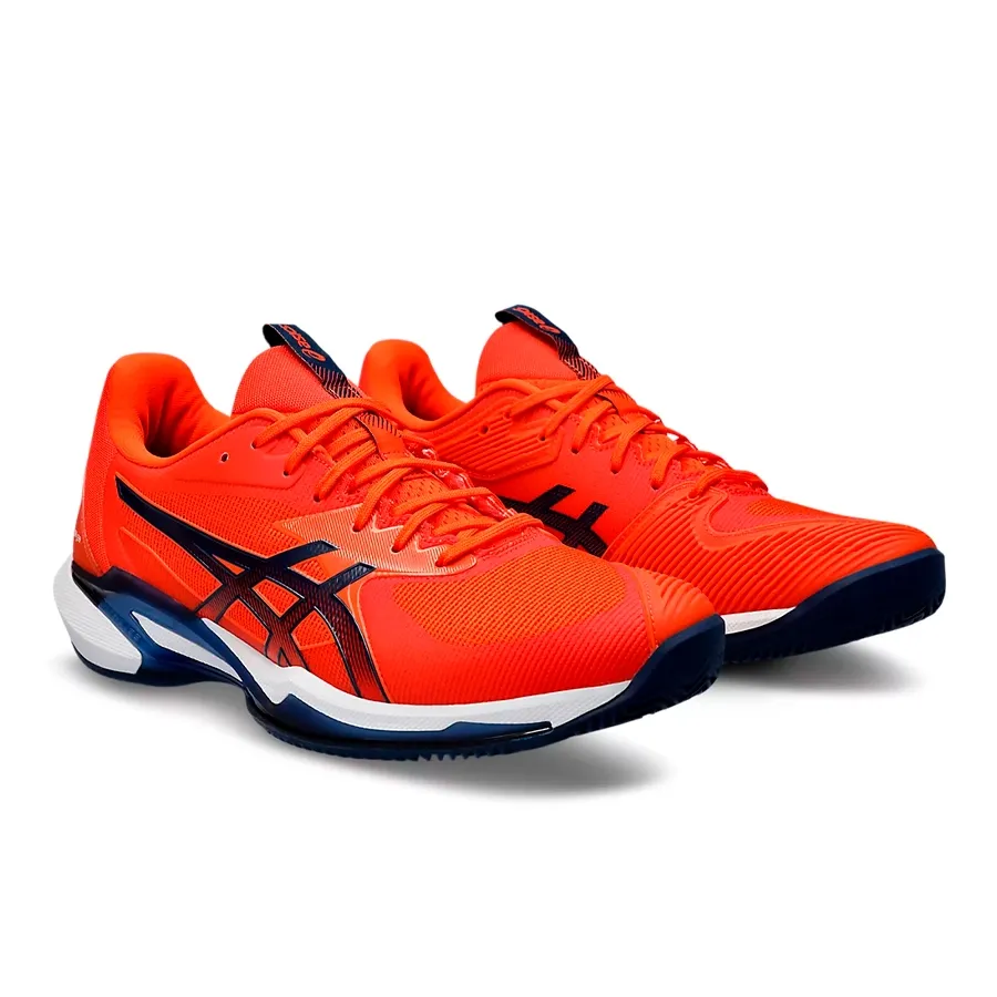 Imagen 2 de 7 de Zapatillas Asics Solution Speed Ff 3 Clay-NARANJA/MARINO