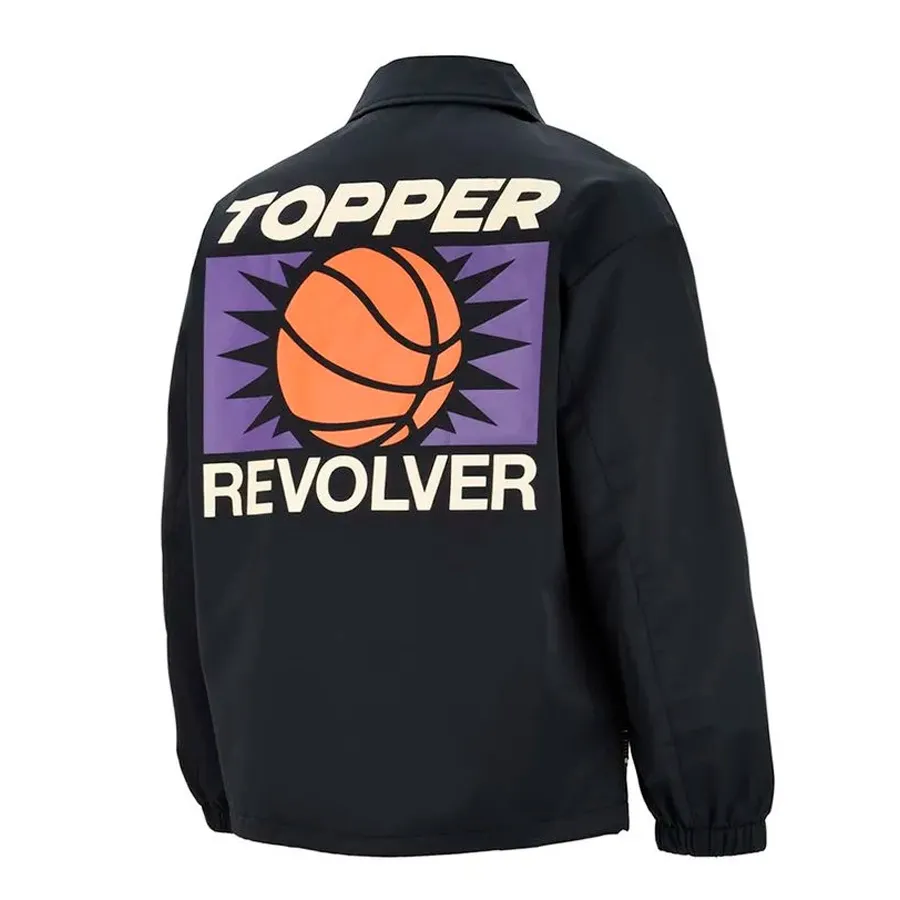 Imagen 1 de 5 de Campera Topper Coach X Revolver-NEGRO