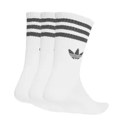 Medias adidas originals 3 Stripes Crew 3 Pairs