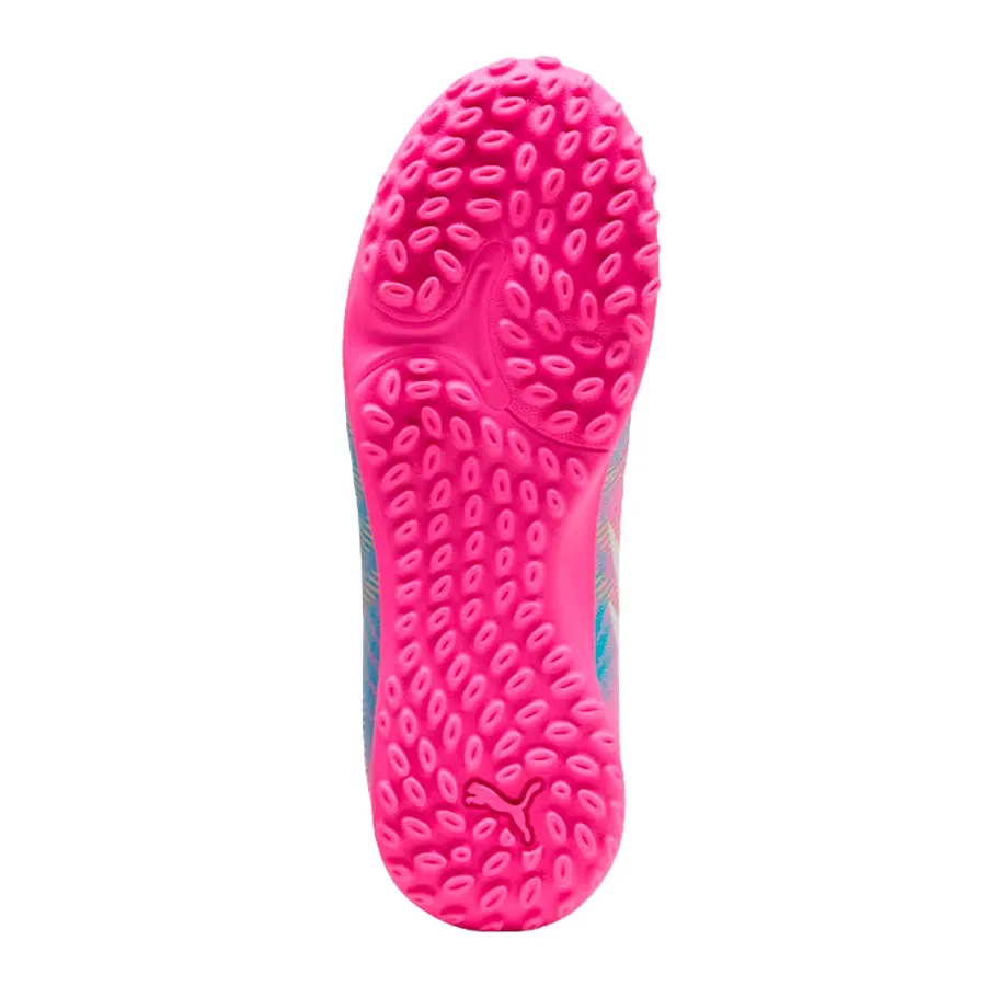 Imagen 4 de 7 de Botines Puma Future 9 Play Tf-ROSA FLUOR/TURQUESA/AMARILLO FLUOR
