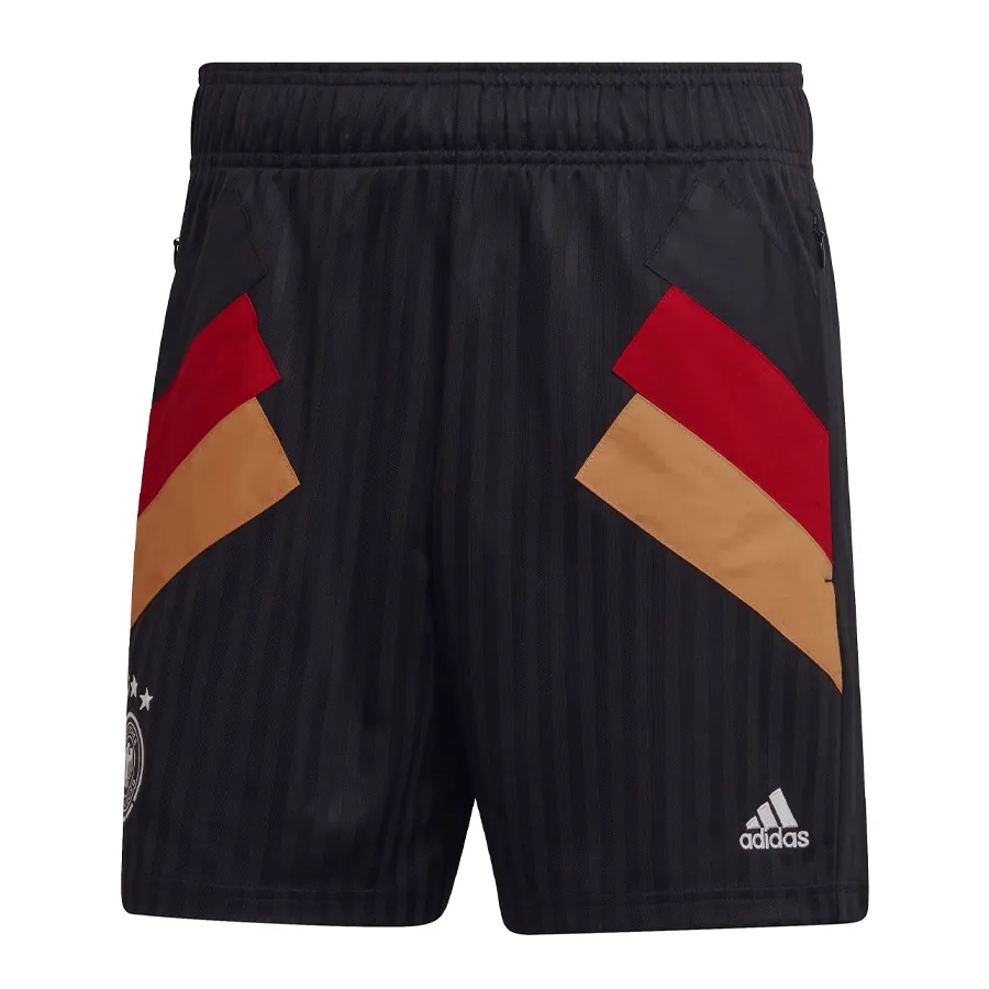 Imagen 3 de 5 de Shorts adidas Icon Alemania-NEGRO/BLANCO