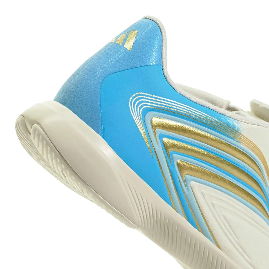Imagen 6 de 7 de Botines adidas F50 Messi League In-BLANCO/CELESTE/DORADO