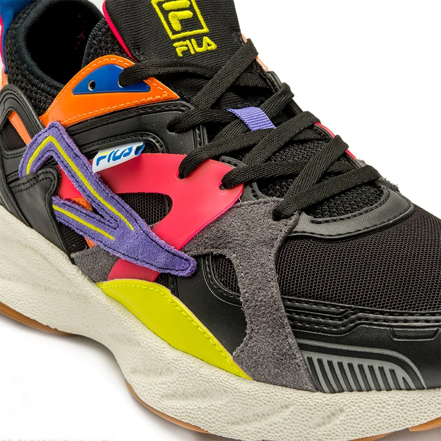 Imagen 1 de 5 de Zapatillas Fila Float Hall-NEGRO/PURPURA/LIMA