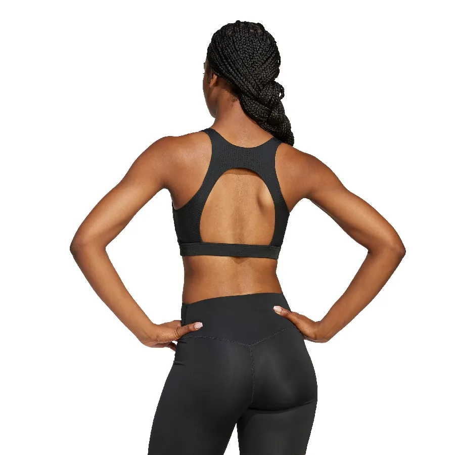 Imagen 3 de 5 de Top adidas Powerimpact HIIT-NEGRO/PLATA