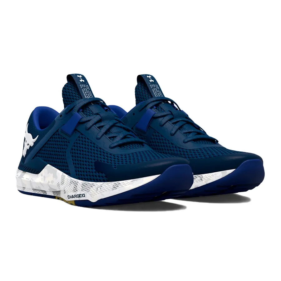 Imagen 2 de 6 de Zapatillas Under Armour Projet Rock Bsr 2 Marble-AZUL/BLANCO